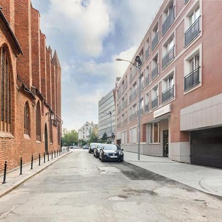 Modern Riverside Apartment With Free Parking Space Шчечин Екстериор снимка